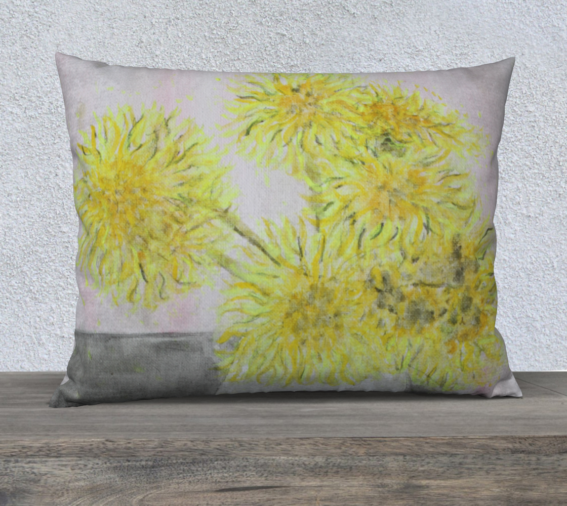 26" x 20" Pillow Case Mama Flowers