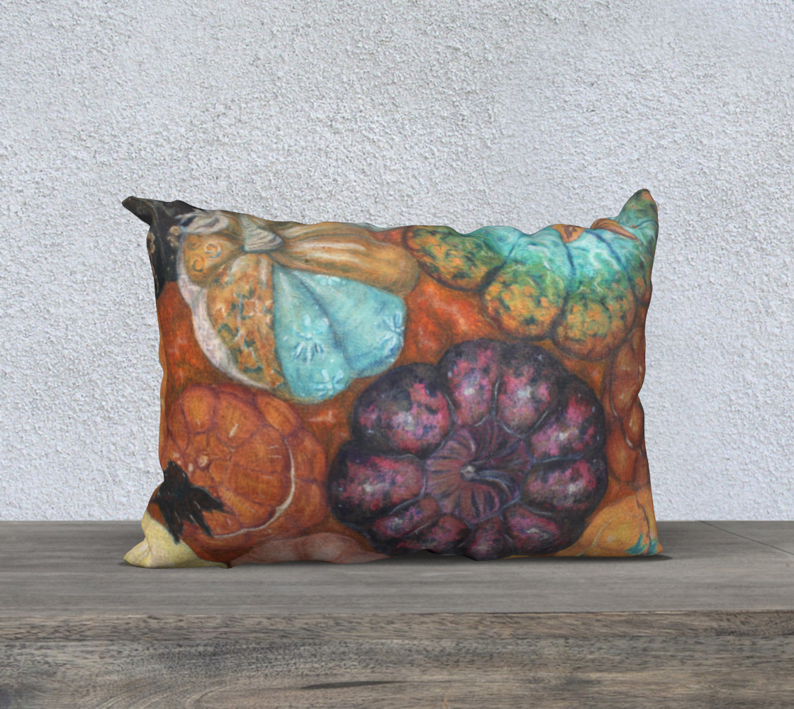 20" x 14" Pillow Case Pumkin collection