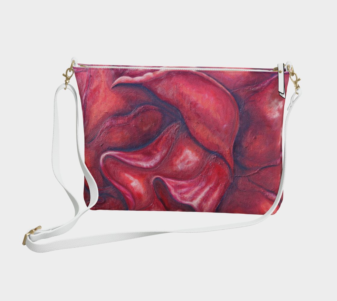 Vegan Leather Crossbody Purse Blaisha May Rose