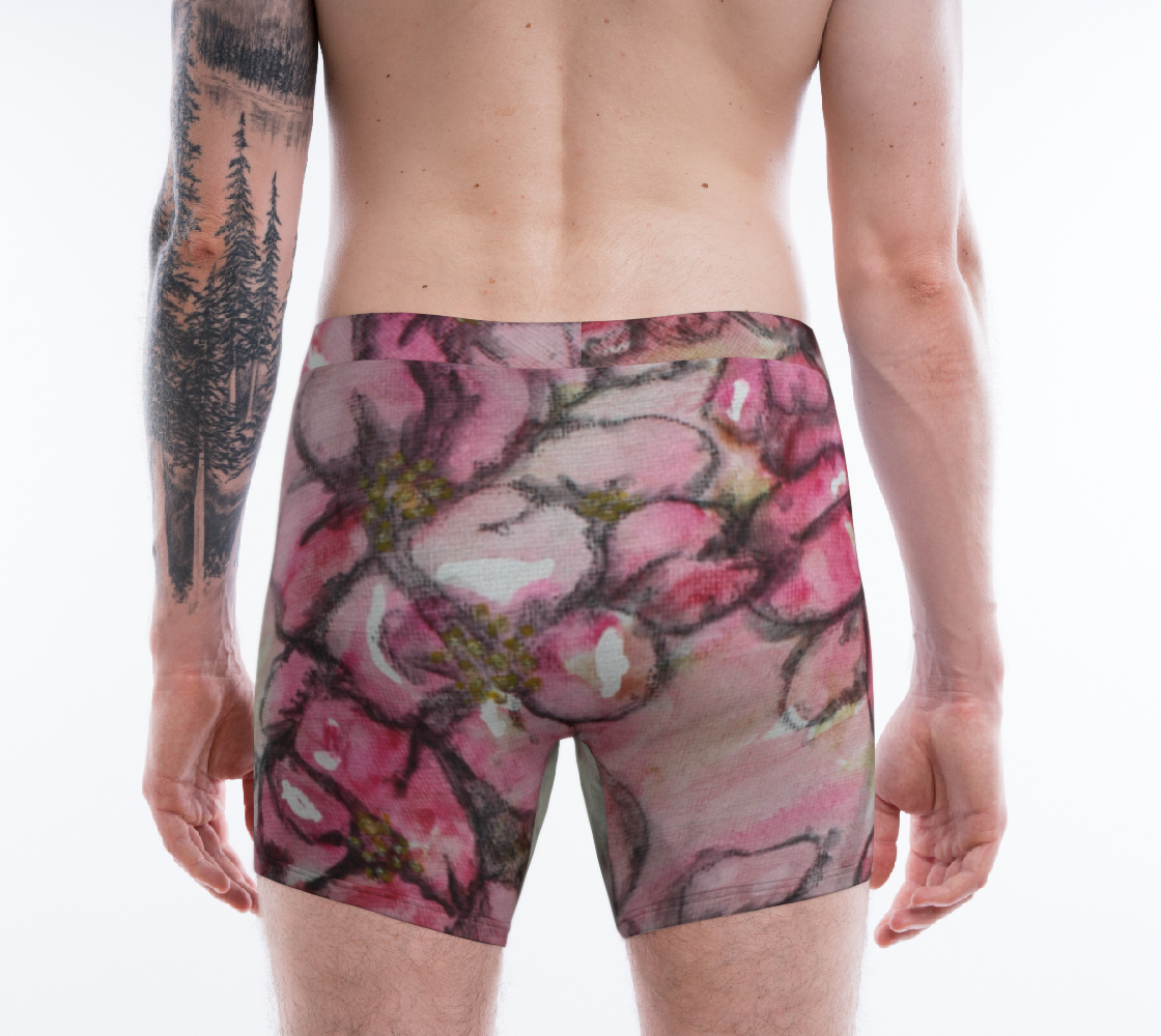 Boxer Briefs Crab Apple Blossoms