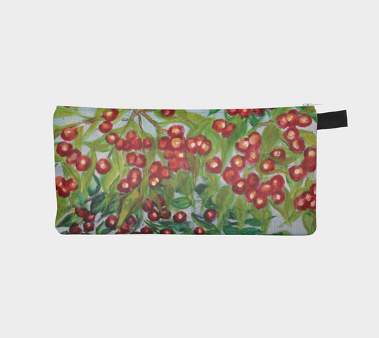 Pencil Case Red Berries