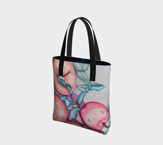 Tote Bag Ink Apples