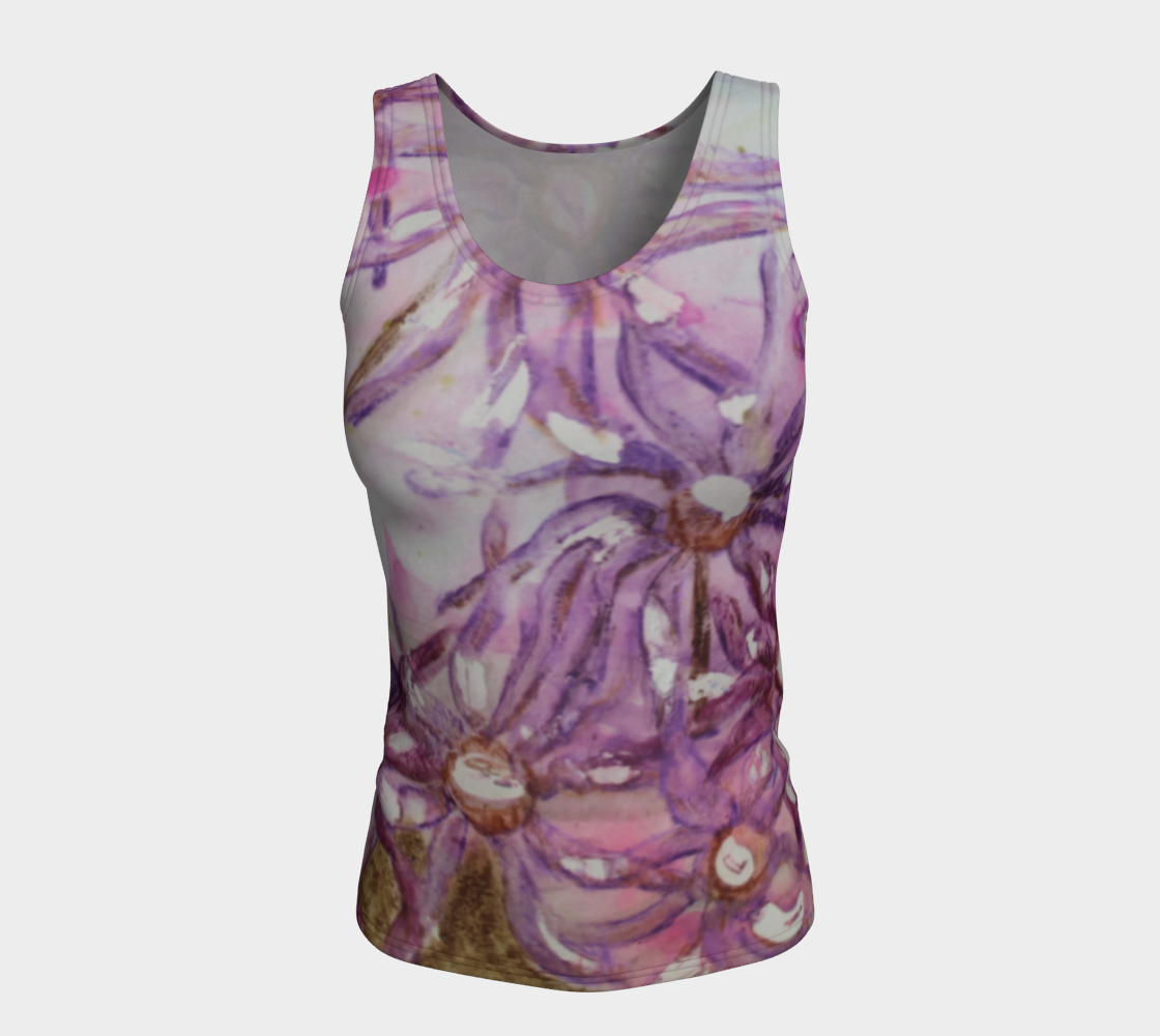 Fitted Tank Top Aster Party