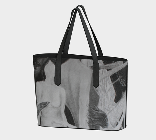 Vegan Leather Tote Bag Female Experience