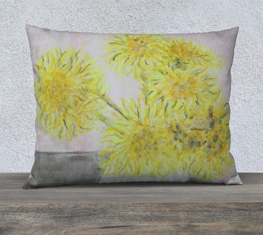 26" x 20" Pillow Case Mama Flowers