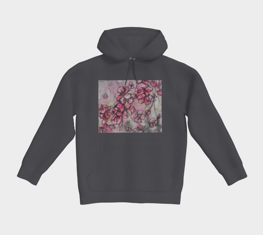 Classic Pullover Hoodie Crab Apple Blossoms