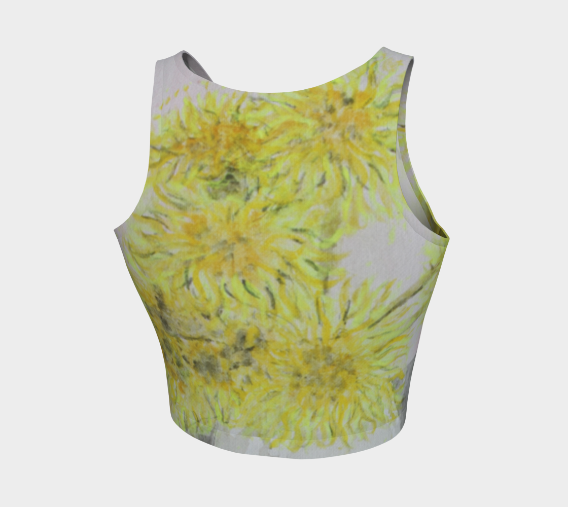 Athletic Crop Top Mama Flowers