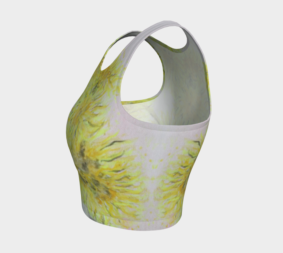 Athletic Crop Top Mama Flowers