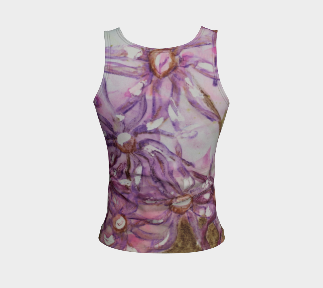 Fitted Tank Top Aster Party