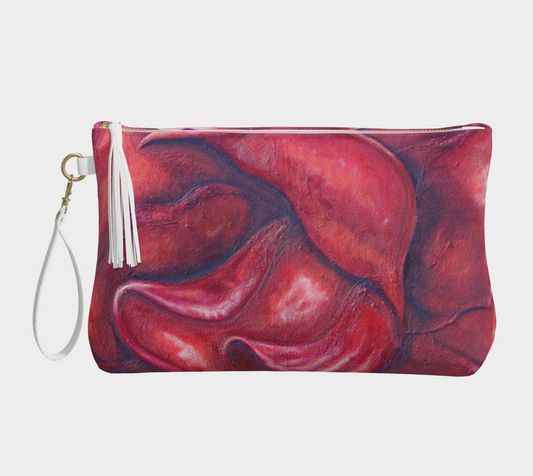 Vegan Leather Makeup Bag Blaisha May Rose