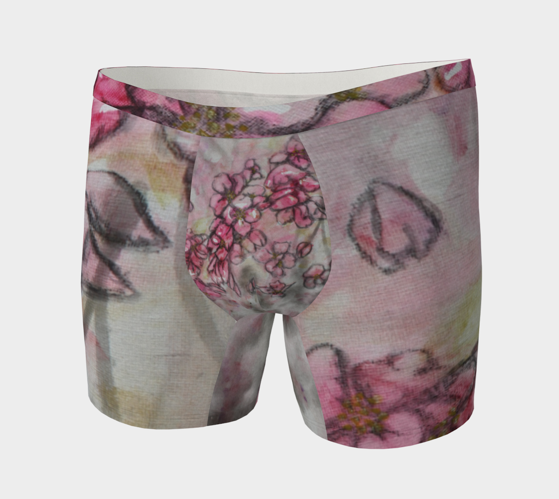 Boxer Briefs Crab Apple Blossoms