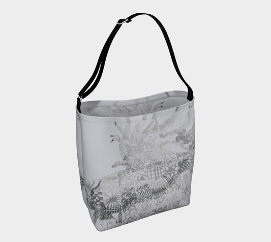 Day Tote Betta Fish Grisaille