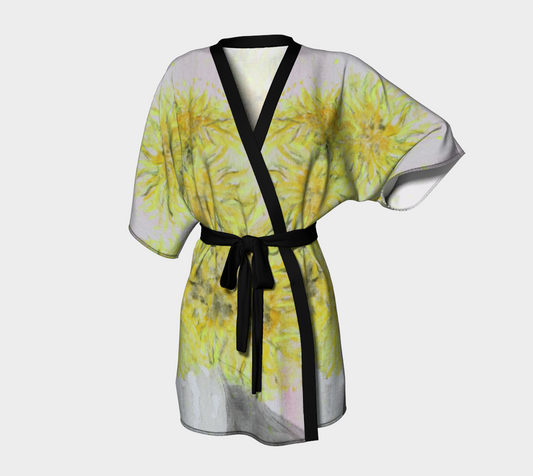 Kimono Robe Mama Flowers