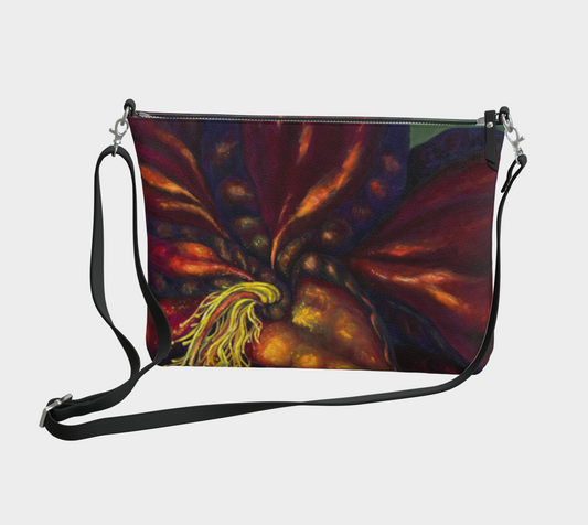 Vegan Leather Crossbody Purse Forbidden