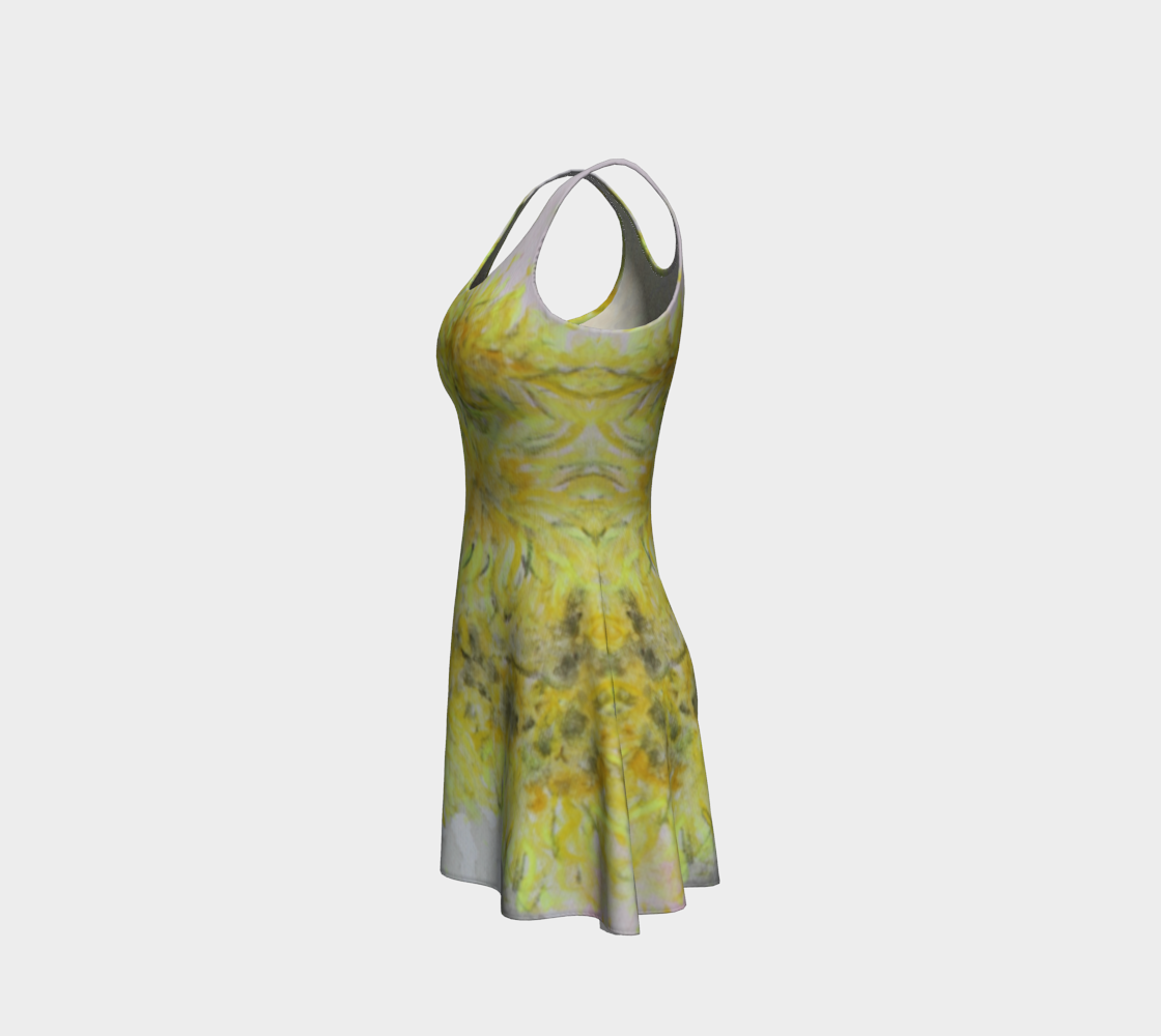 Flare Dress Mama Flowers