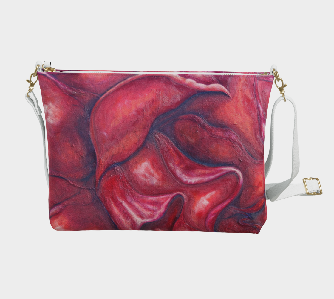 Vegan Leather Crossbody Purse Blaisha May Rose