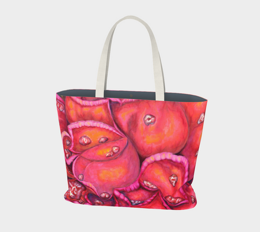 large Tote Bag First Bloom In Spring