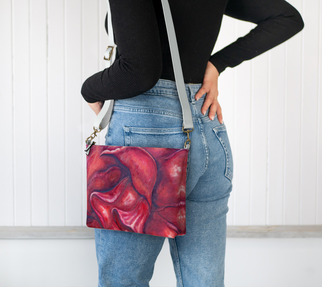 Vegan Leather Crossbody Purse Blaisha May Rose