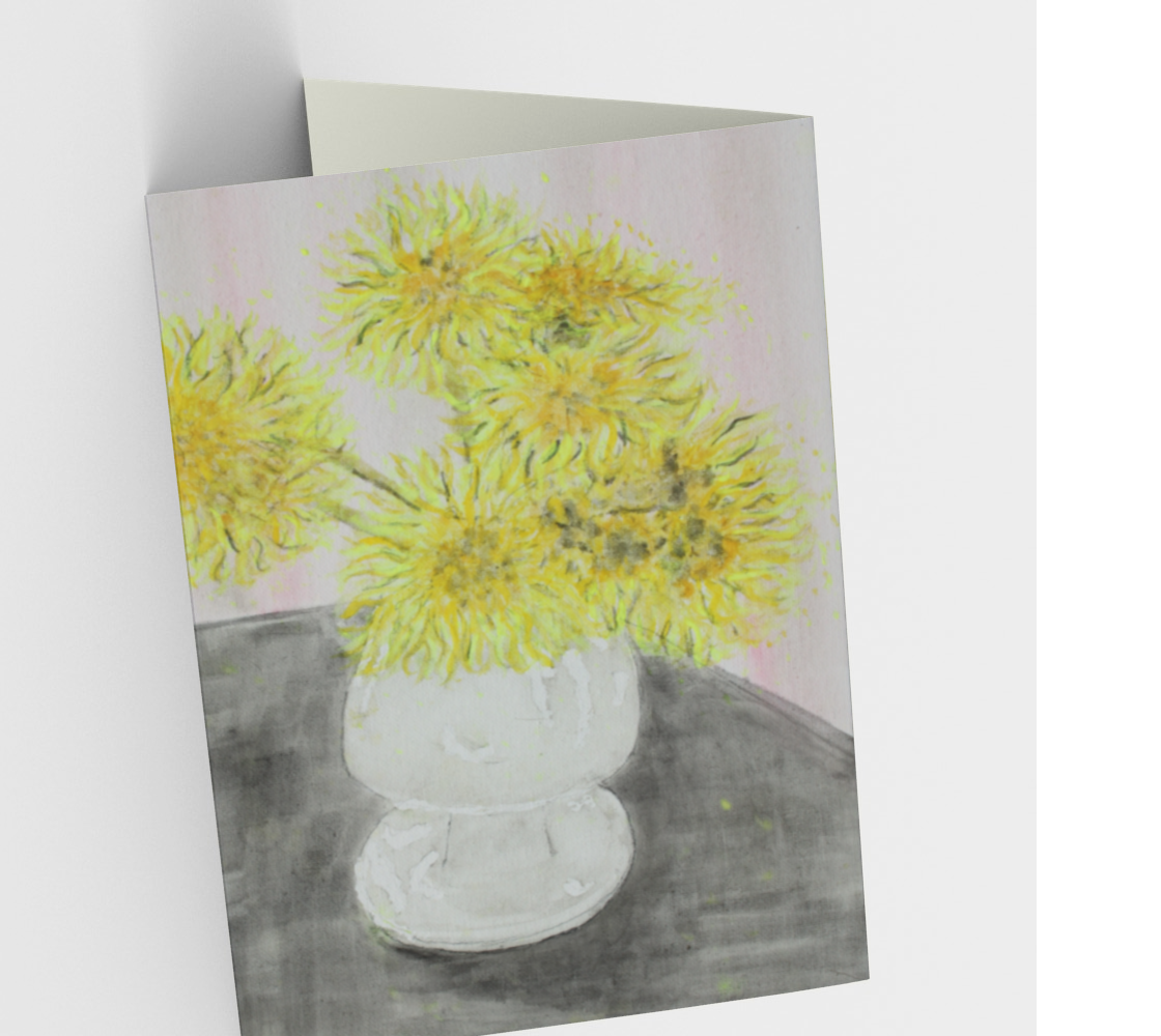 Stationery Card Mama Flowers