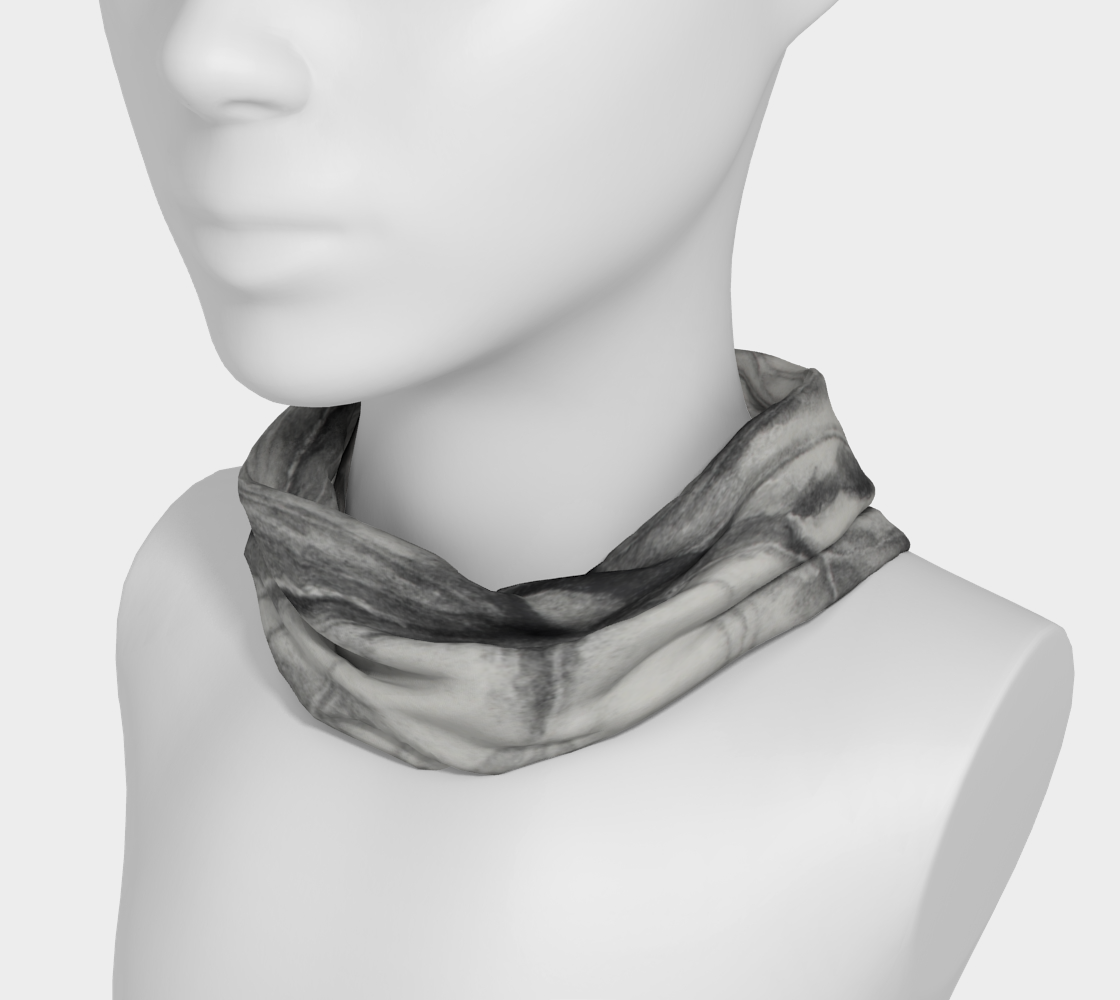 Headband Hibiscus Grisaille