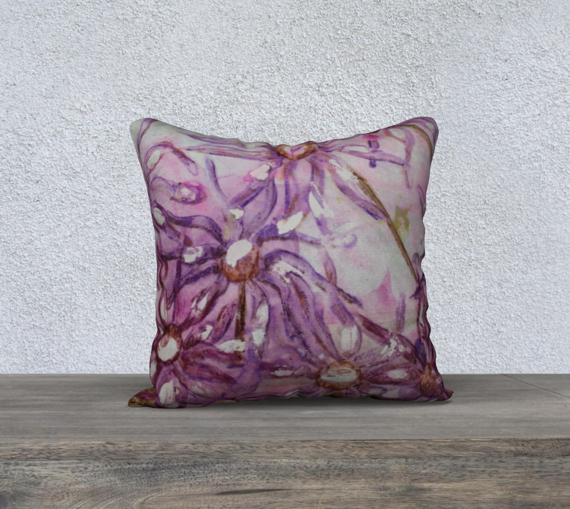 18" x 18" Pillow Case Aster Party