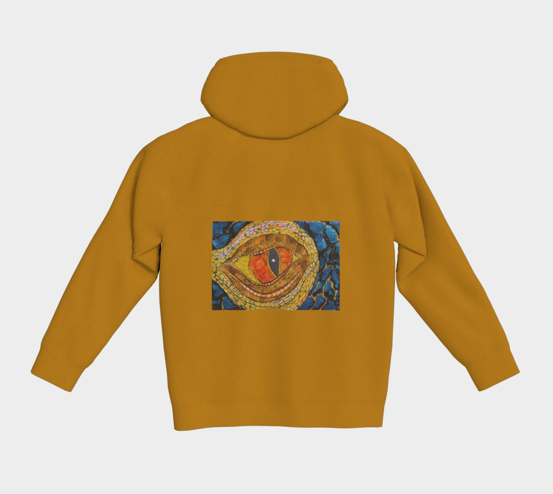 Classic pullover hoodie Reptile Eye