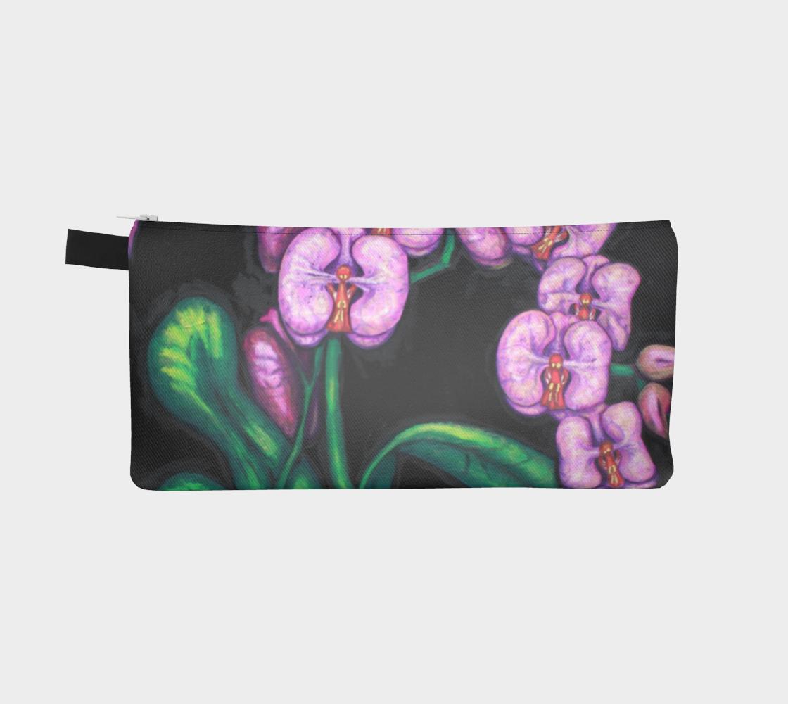 Pencil Case Orchids