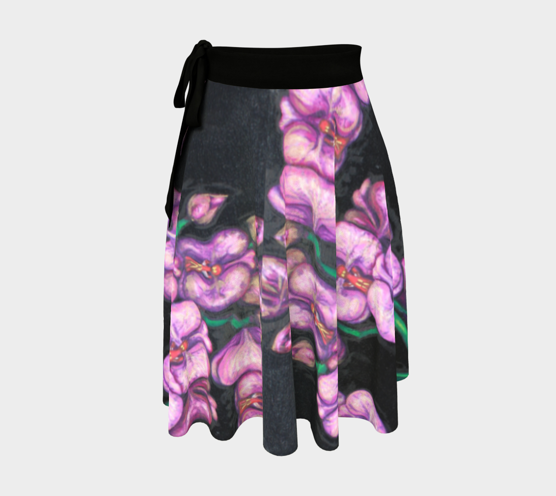 Wrap Skirt Orchids