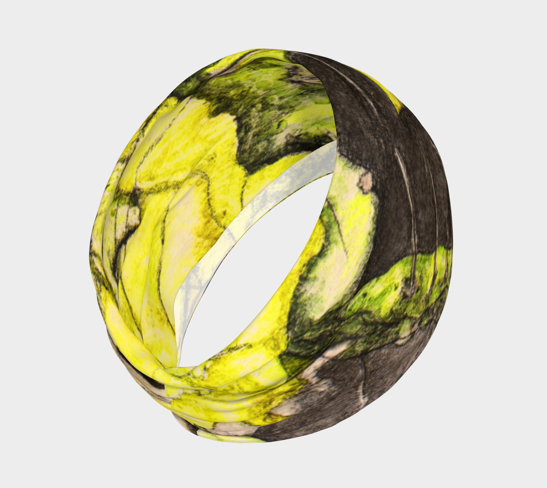 headband Yellow Cactus Grisaille