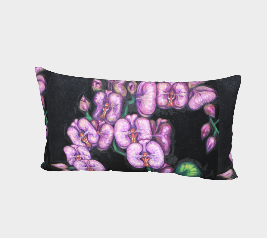 Pillow Sham Orchids