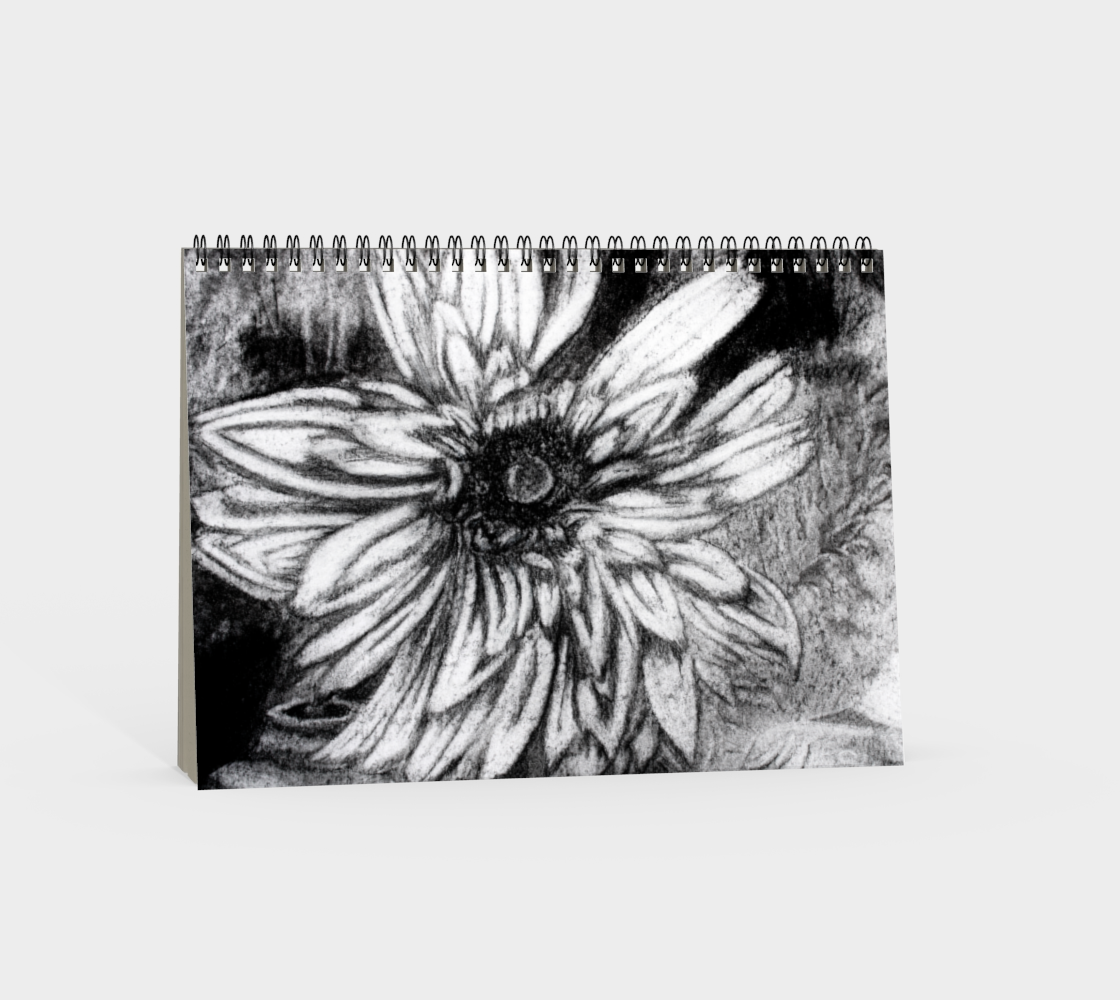 Spiral Notebook Dahlia