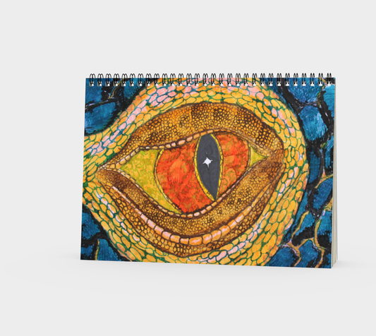 Spiral Notebook Reptile Eye