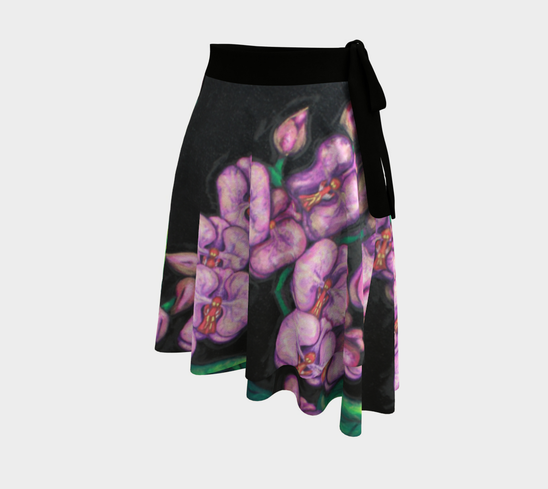 Wrap Skirt Orchids