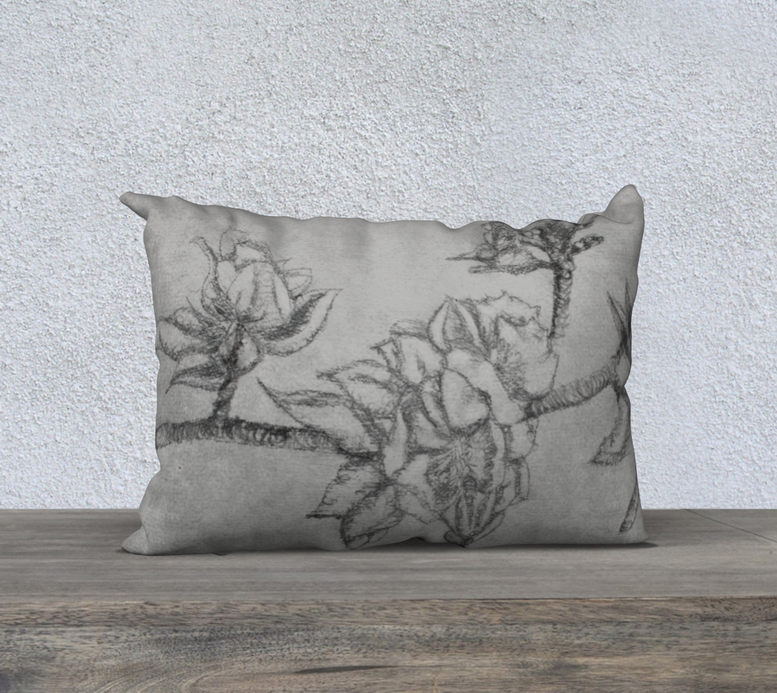 20" x 14" Pillow Case Apple Blossom