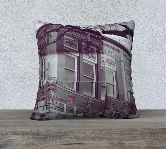 22 by 22-inch Pillowcase Downtown Denver