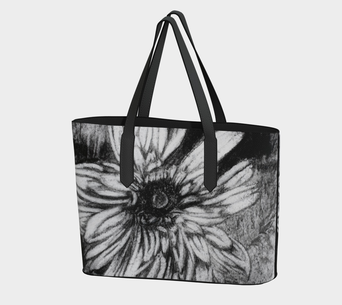 Vegan Leather Tote Bag Dahlia