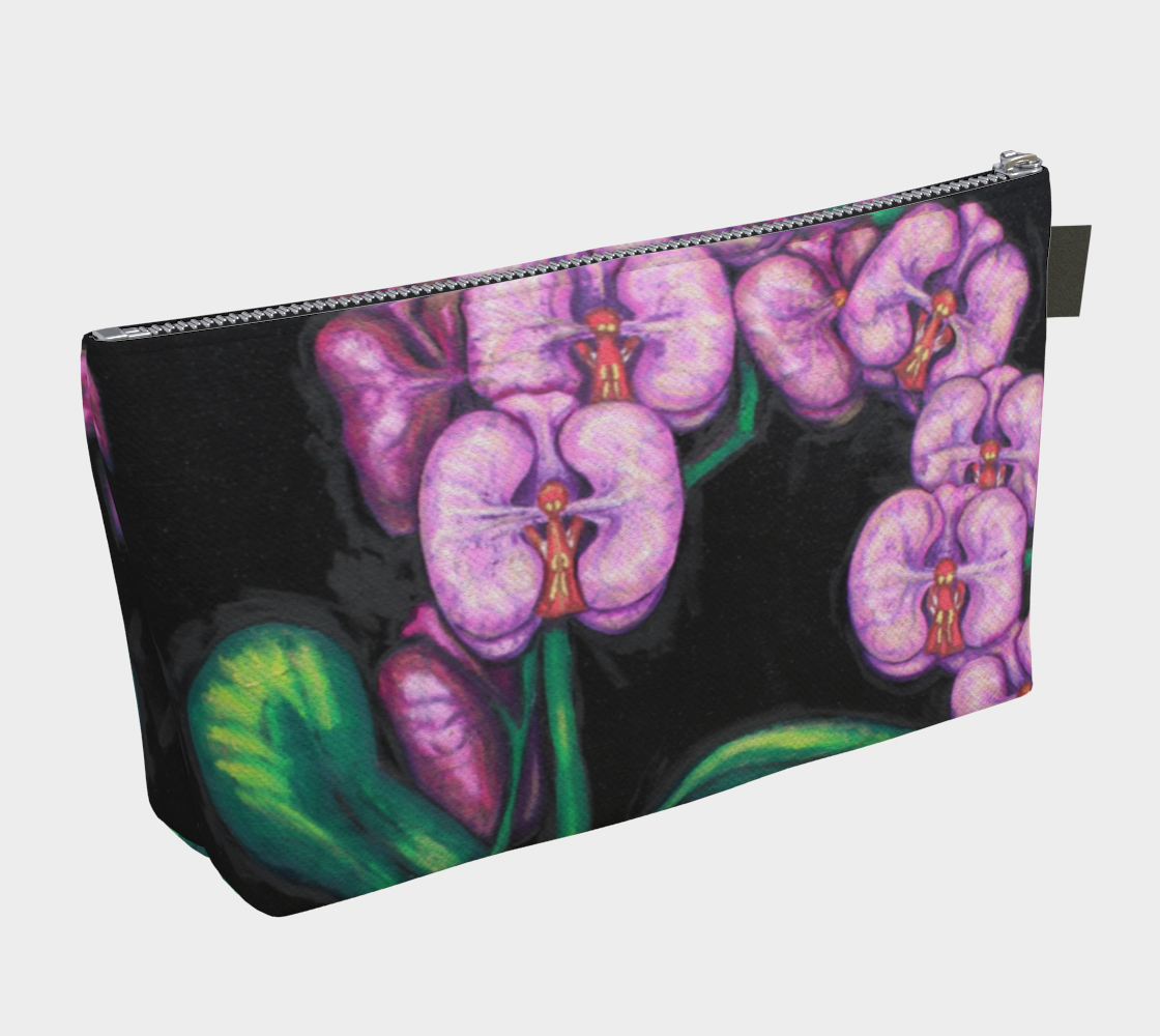 Makeup Bag Orchids