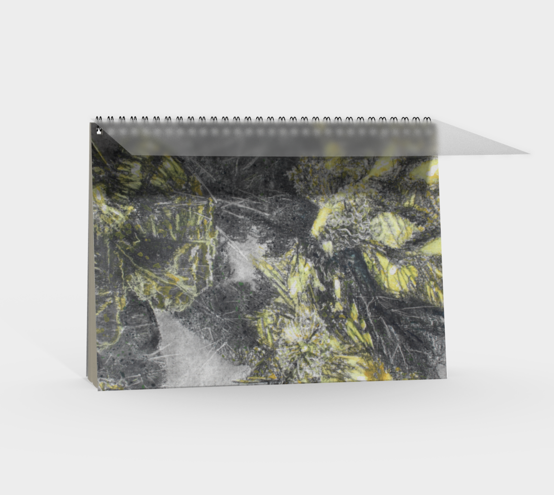 Spiral Notebook Cactus Energy Grisaille