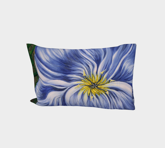Bed Pillow Sleeve Flax Flower