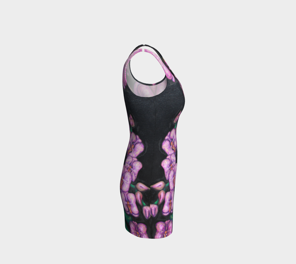 Bodycon Dress Orchids