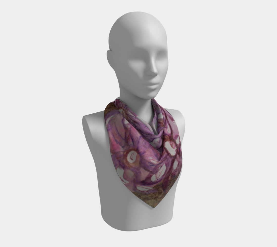 Square Scarf Aster Party