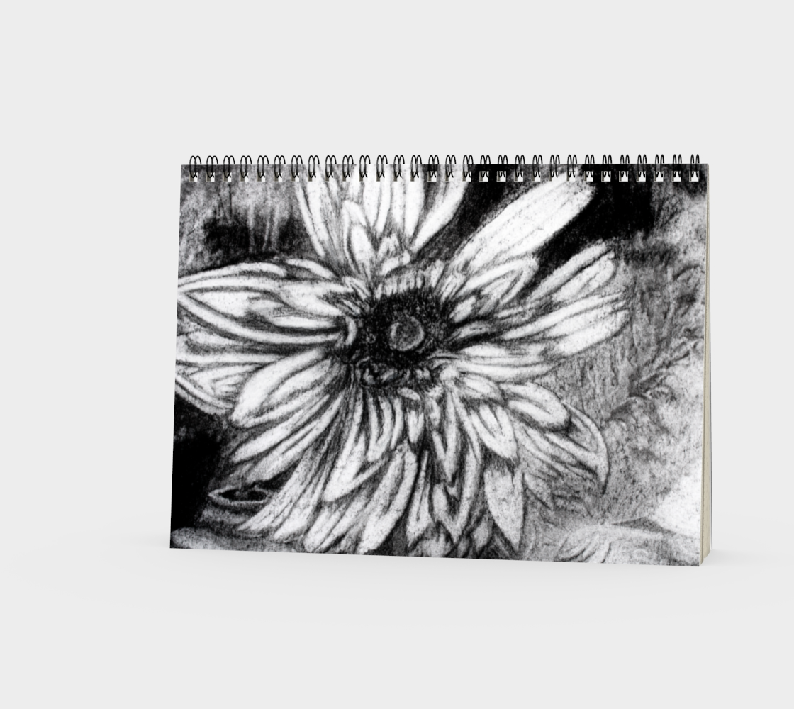 Spiral Notebook Dahlia