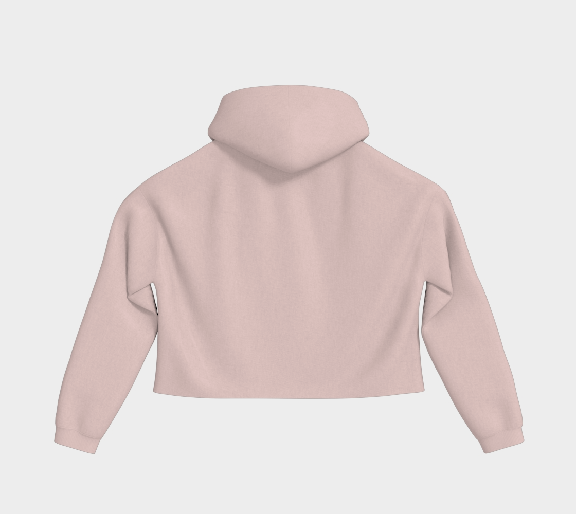 Cropped pullover hoodie Downtown Denver