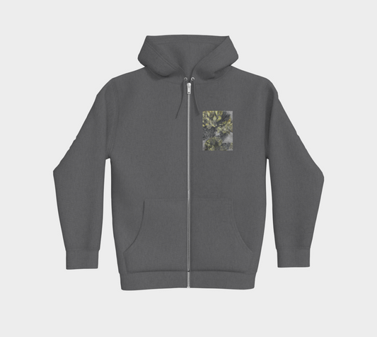 Premium zipper hoodie Cactus Energy