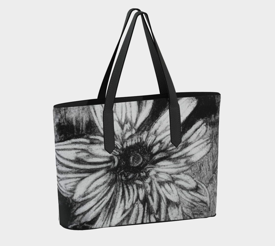 Vegan Leather Tote Bag Dahlia