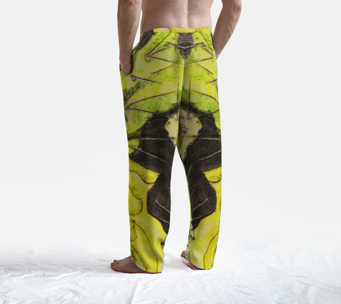 Lounge Pants Yellow Cactus Grisaille