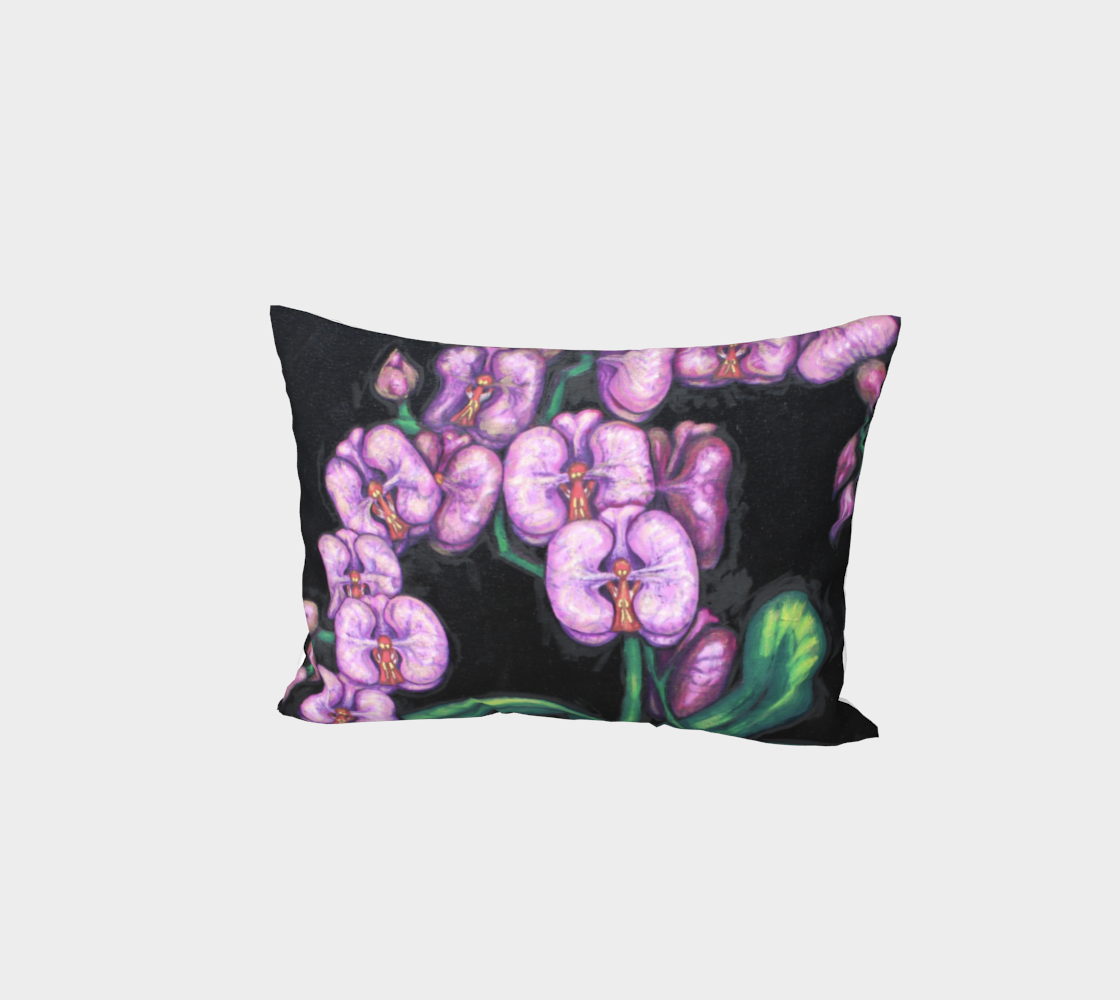 Pillow Sham Orchids