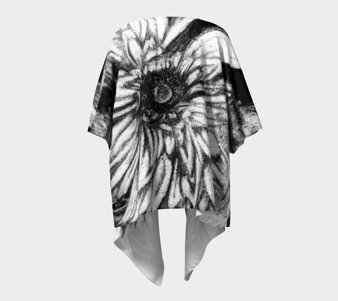 Draped Kimono Dahlia