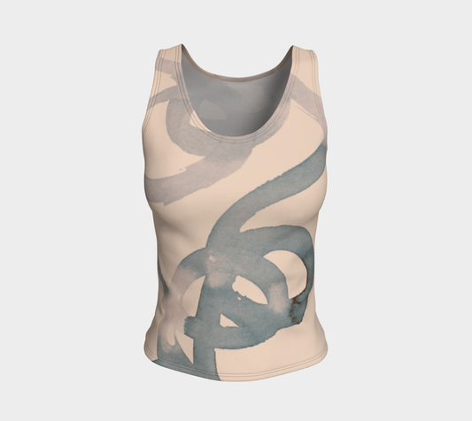Fitted Tank Top Nostalgic Intimacy