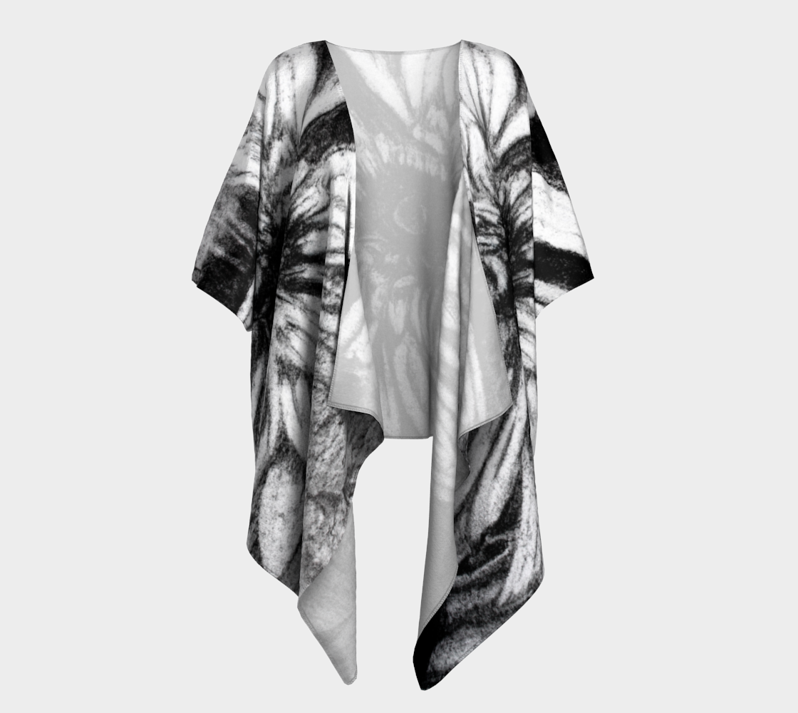 Draped Kimono Dahlia